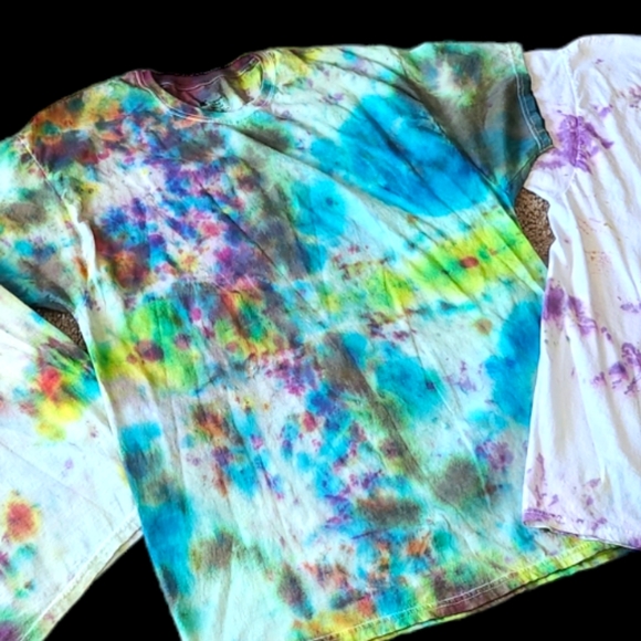Not so mystery men's tye dye bundle: 3 XL Tshirts I tie dyed myself - Picture 3 of 4